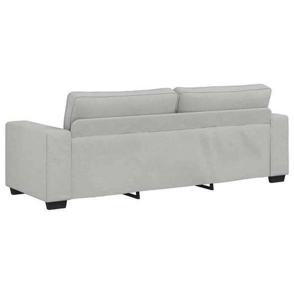 Maison Exclusive - Sofa 3 pladser Grå sky 220x77x82 cm stof