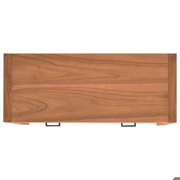 Maison Exclusive - TV-möbel 100x40x45 cm Teakträ