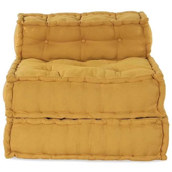 Maison Exclusive - Gul modulsoffa 70x70x54 tyg