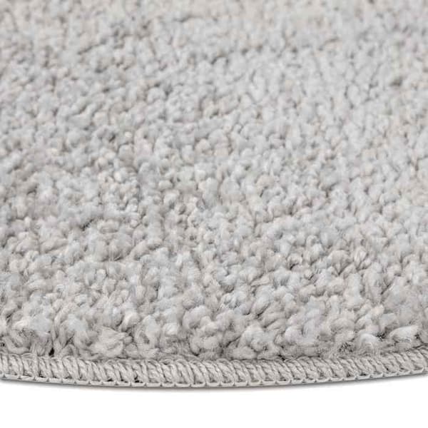 Maison Exclusive - Antiskid Shaggy Mat Grå 90 x 90 cm PP