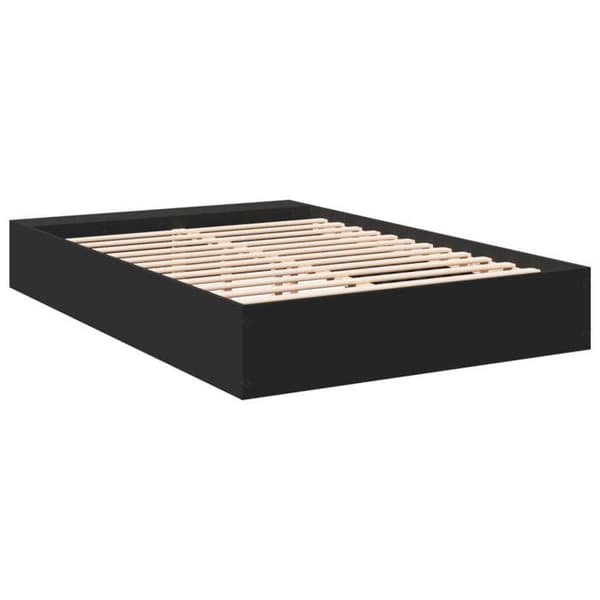 Maison Exclusive - Sengestel uden madras sort 150x200 cm