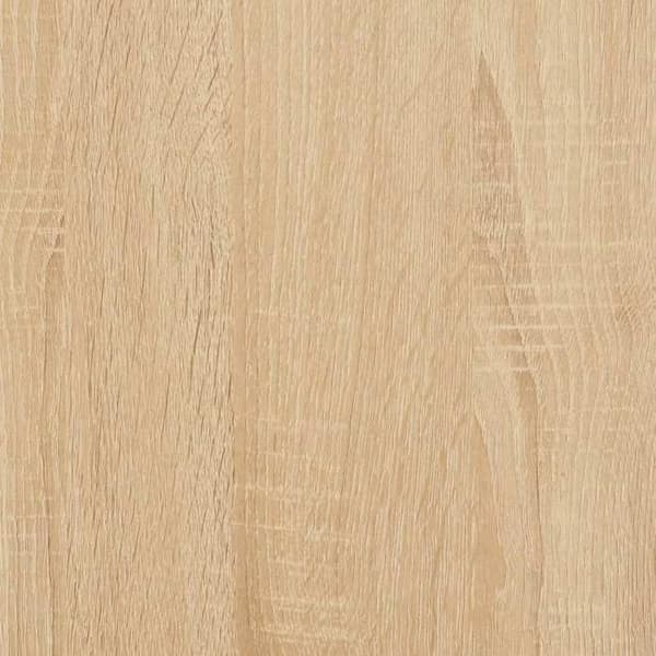 Maison Exclusive - Sidobord Ek sonoma 40x40x40 cm Agglomerat