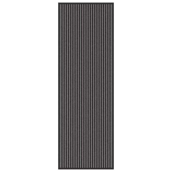 Maison Exclusive - Musta sisäänkäyntimatto 60 x 180 cm Polypropeeni