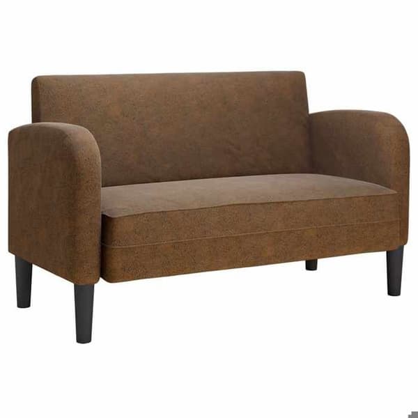 Maison Exclusive - Brun 110 cm læderlook sofa