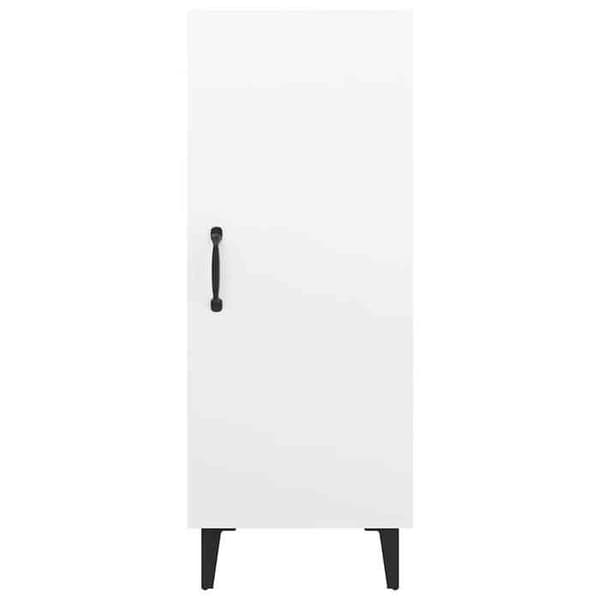 Maison Exclusive - Buffé Vit 34,5x34x90 cm Ingenjörsträ Vit