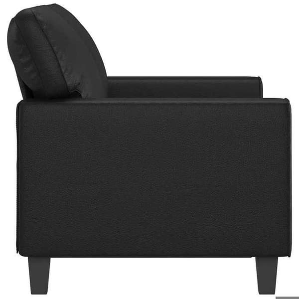 Maison Exclusive - 2-personers Sofa Sort 120 cm Syntetisk Læder