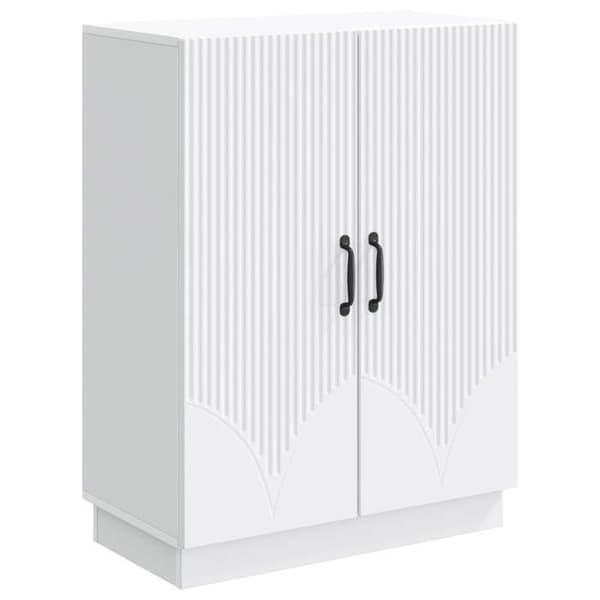 Maison Exclusive - Buffé Vit 66 x 34,5 x 87 cm Ingenjörsträ Vit