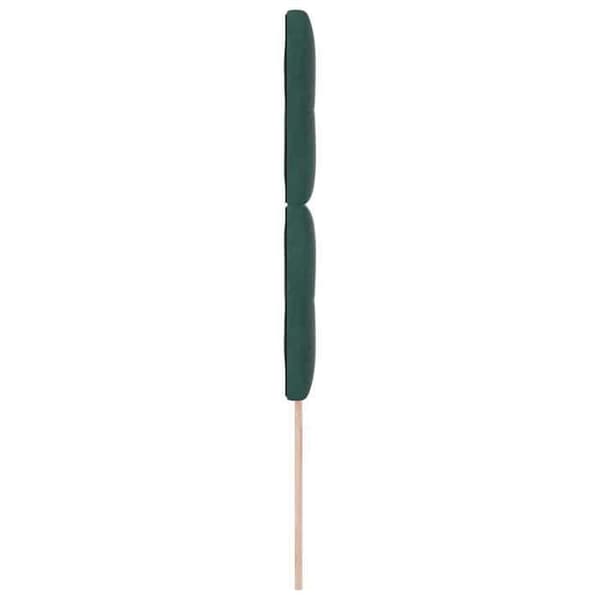 Maison Exclusive - Mörkgrön sänggavel 80 cm Sammet