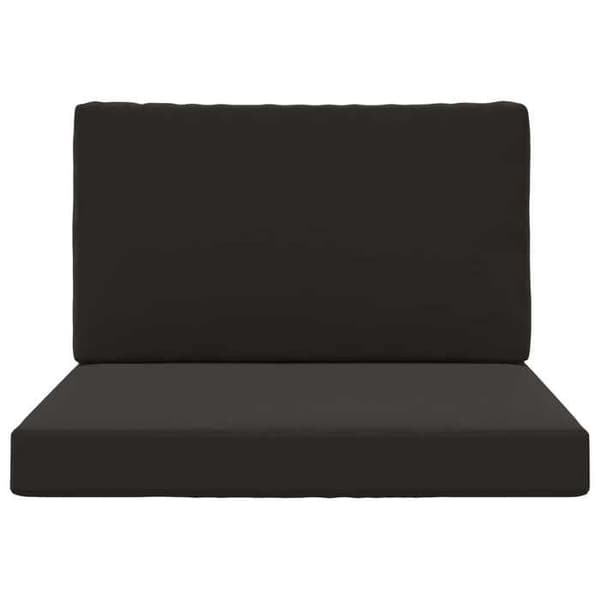 Maison Exclusive - Ulkokäyttöön tarkoitettu musta polyesterinen sohvatyyny 80 x 80 cm Svart