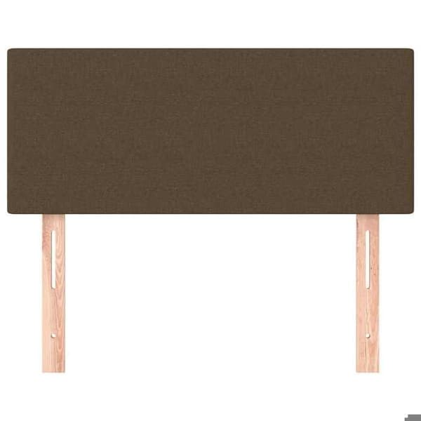 Maison Exclusive - Mørkebrun Hovedgærde 100x5x78/88 cm Stof