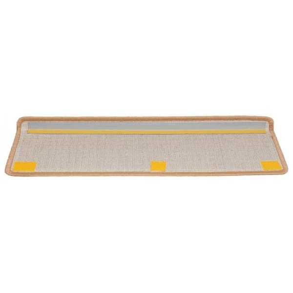 Maison Exclusive - Trappmatta 15 delar 65 x 21 x 4 cm Beige Rektangulär kant beige