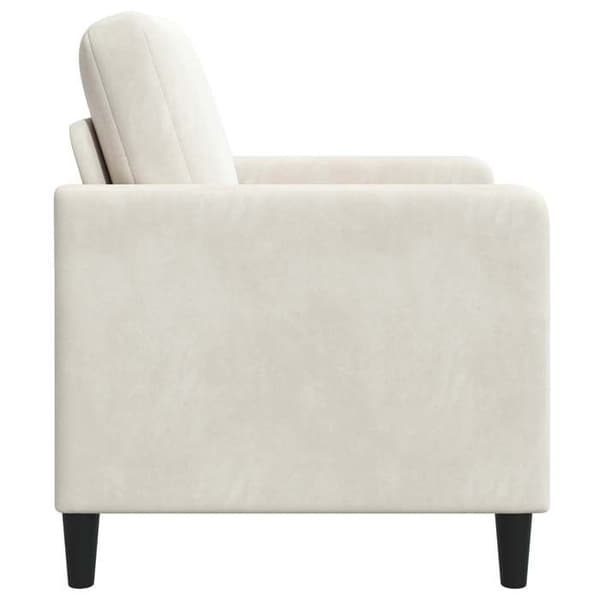 Maison Exclusive - Soffa med förvaring Creme 72 x 78 x 87 cm Polyester