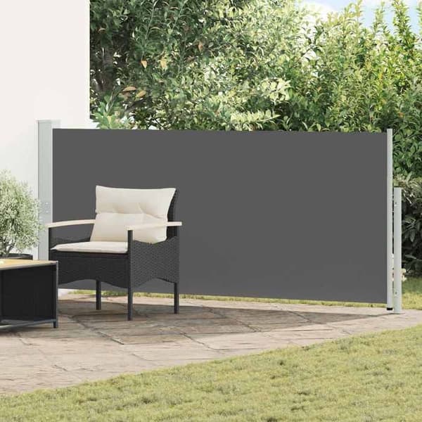 Maison Exclusive - Retractable side store rektangulær 160 x 500 cm polyester