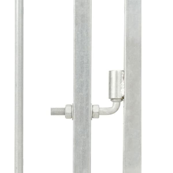 Maison Exclusive - Udendørs hundehus 150 x 150 x 185 cm Silver
