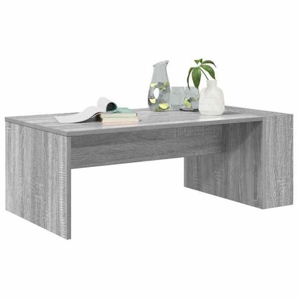 Bord - EKSKLUSIV HUS - Grå Sonoma - Ingeniørtræ - Rektangulær - 95x50x34 cm Gris Sonoma