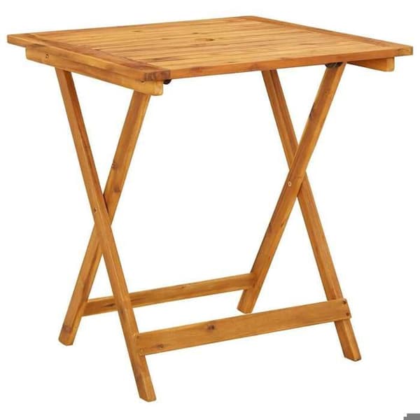Sæt bistro 3 dele - EKSKLUSIV HUS - Model 3 dele - Polypropylen & akacie - Sammenklappelig - Sort, 110 kg Svart