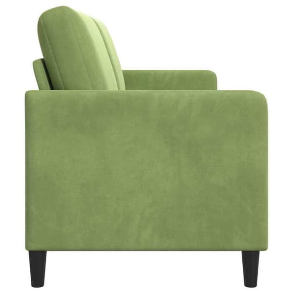 Maison Exclusive - Sofa med opbevaring Lys grøn 192 x 78 x 87 cm Polyester