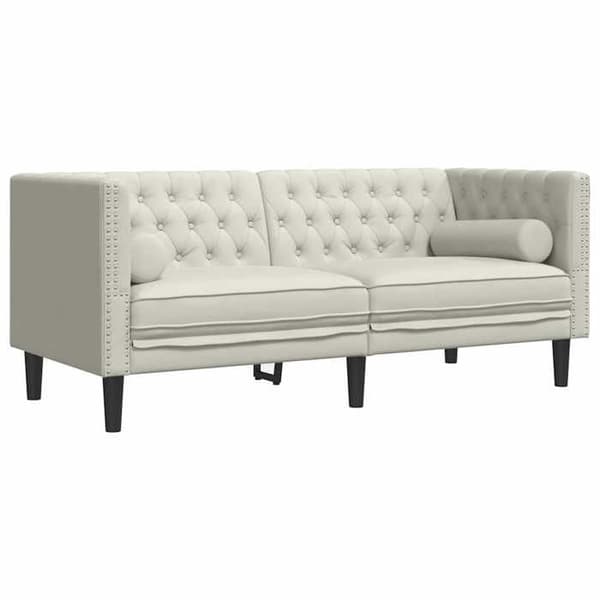 Maison Exclusive - Chesterfield-soffgrupp med 2 st kuddar i sammet Ej specificerat