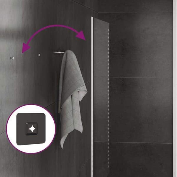 Maison Exclusive - LED-badrumsspegel 80x60 cm
