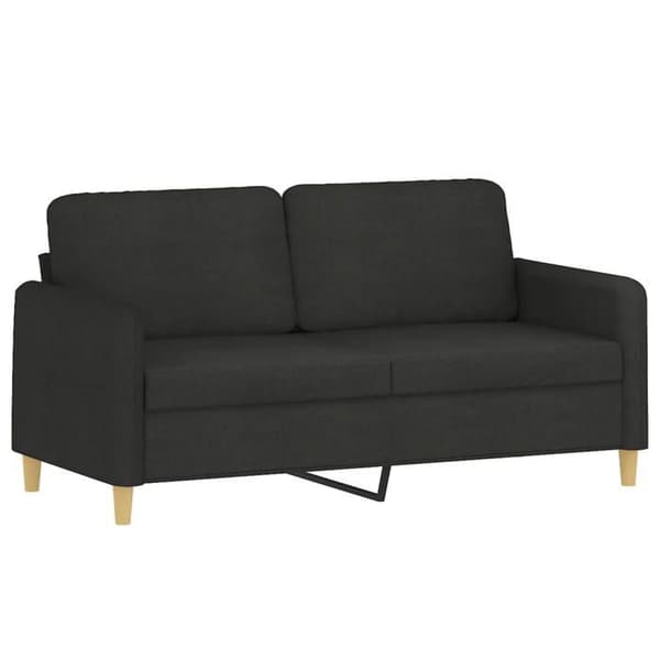 Maison Exclusive - Sæt af 3 sofaer med sorte stofpuder