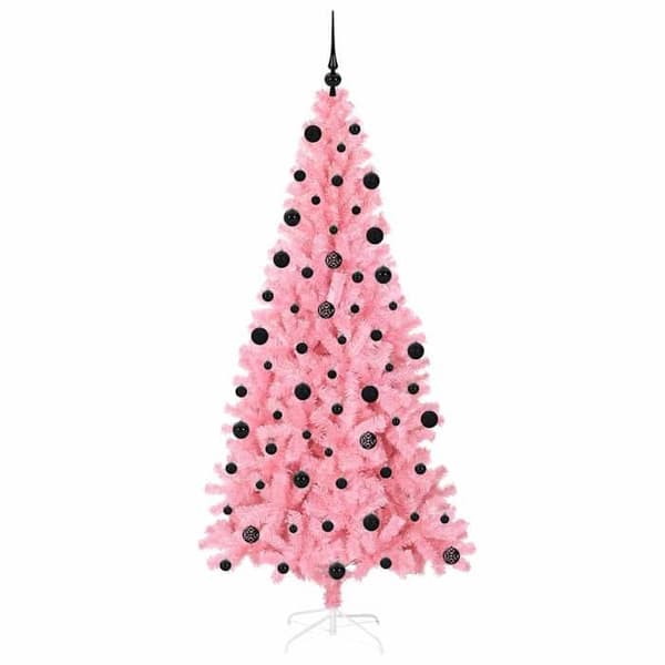 Maison Exclusive - Julgran Rosa 210 cm PVC