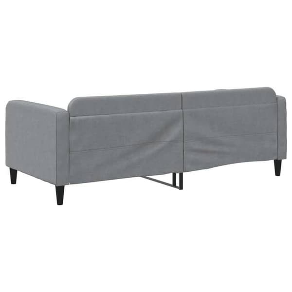 Maison Exclusive - Vaaleanharmaa 90x200 cm kangas ilman patjaa