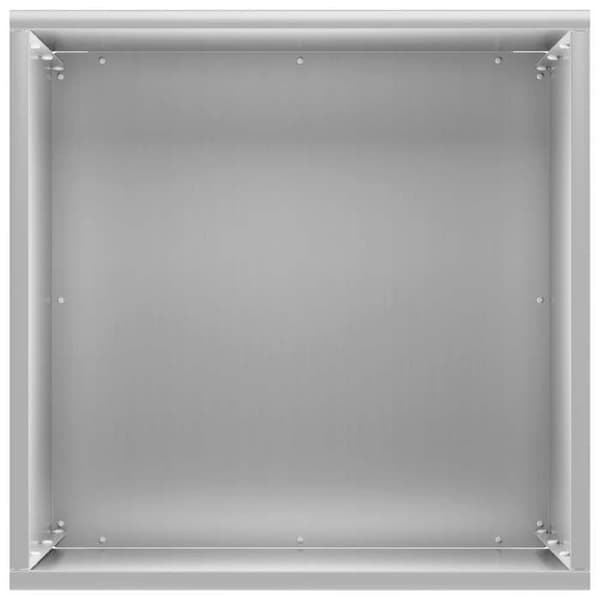 Maison Exclusive - Trädgårdskrukor 2 st Silver 30 x 30 x 40 cm
