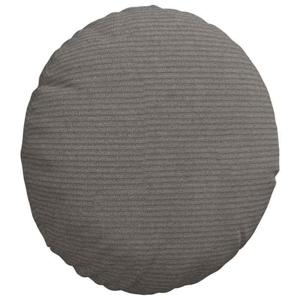 Rund sittkudde - EXKLUSIV HEM - Ø30 cm - Kordfløyel - Polypropenbas - Polyesterfyllning