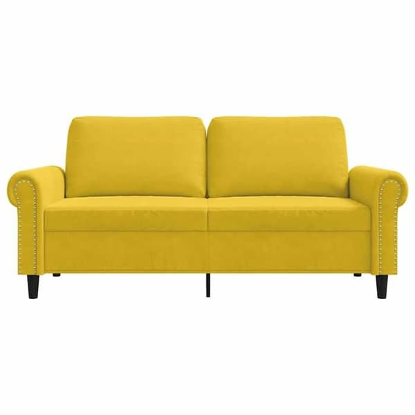 Maison Exclusive - 2-personers Sofa Gul 140 cm Velour
