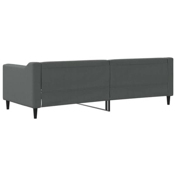 Maison Exclusive - Sengebund uden madras grå 80x200 cm stof