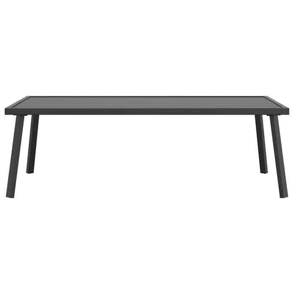 Maison Exclusive - Antracitgrå havebord 110x55x35 cm stål