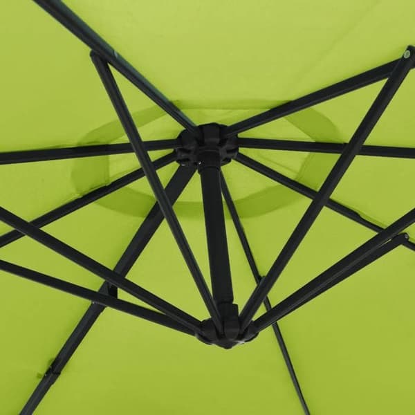 Maison Exclusive - Väggparasol äpplegrön 290 cm