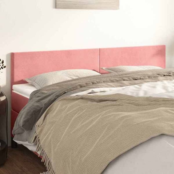 Maison Exclusive - Ruusupäät 200x5x78/88 cm Sametti Ros