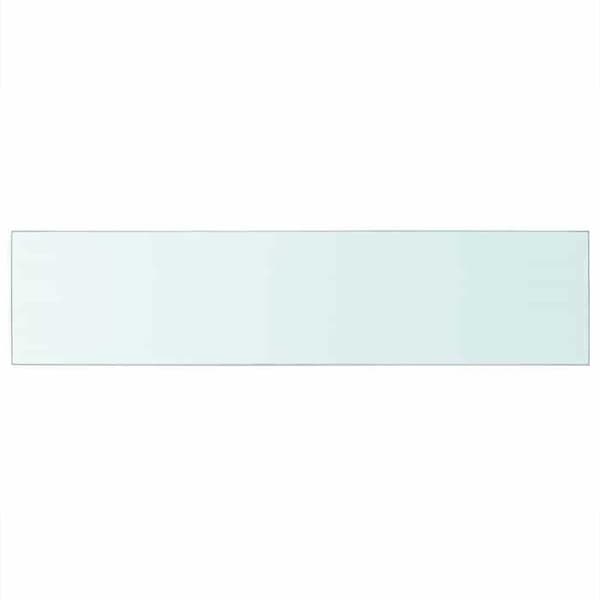 Maison Exclusive - Hyllpanel Transparent Glas 110 x 25 cm Transparent