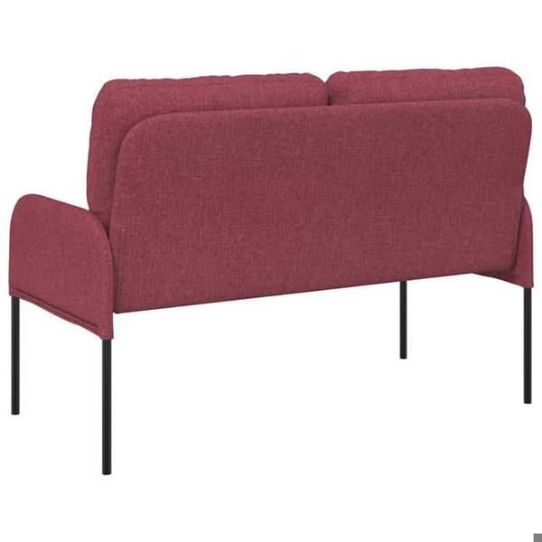 Maison Exclusive - Sofaer med pude 110cm Bordeaux Krydsfiner