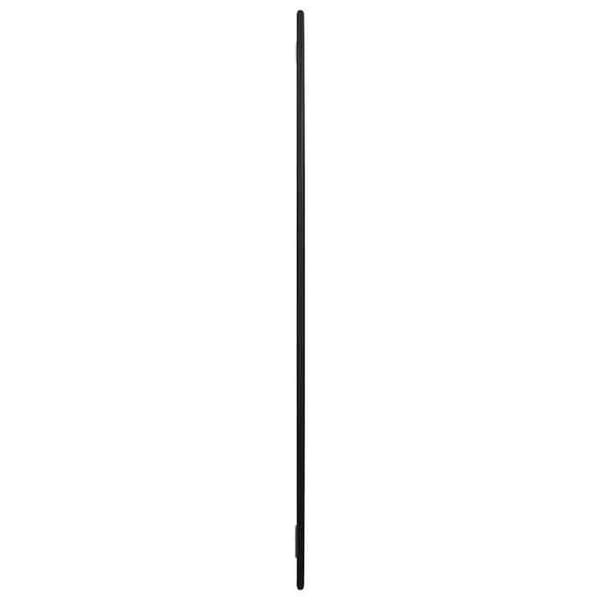 Maison Exclusive - Musta seinäpeili Ø 60 cm Pyöreä