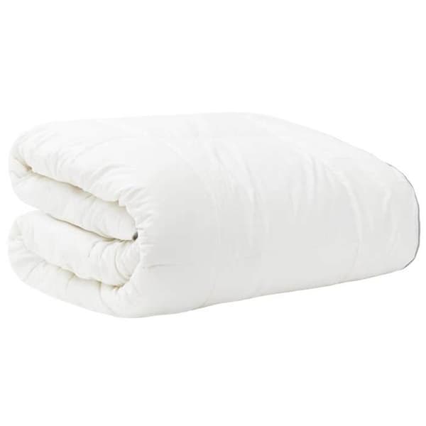 Maison Exclusive - Duntäcke 155x220 cm Vinter 450 GSM Australiensisk ull Vit