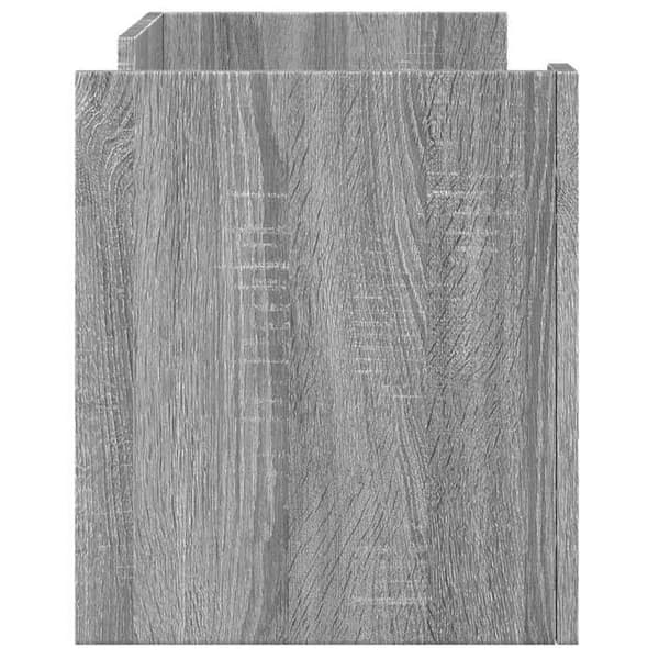 Maison Exclusive - TV-möbel sonoma grå 80x35x40 cm ingenjörsträ