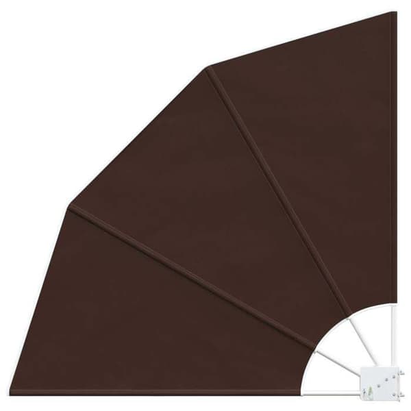 Maison Exclusive - Privatlivsskærm til balkon 115 x 115 cm Polyester