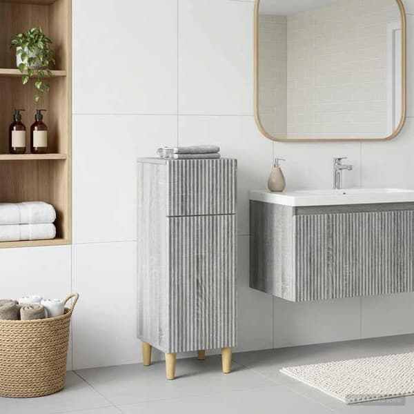 Maison Exclusive - Badeværelsesopbevaringsmøbel ARNHEM Sonoma grå