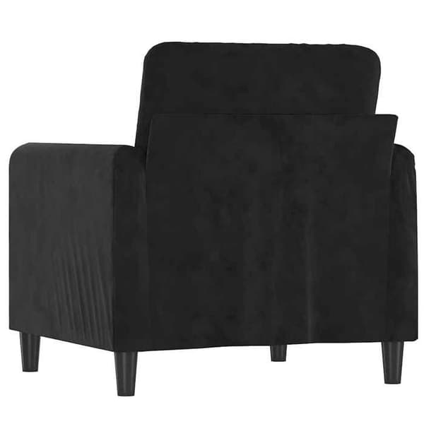 Maison Exclusive - Svart Fåtölj 60 cm Sammet
