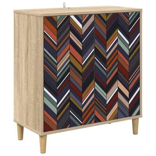 Buffet - EKSKLUSIVT HUS - Sonoma - Ingeniørtræ - 69 x 33 x 75 cm - Brun