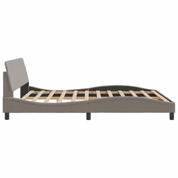 Maison Exclusive - Sängram Dover taupe 180x200 cm tyg