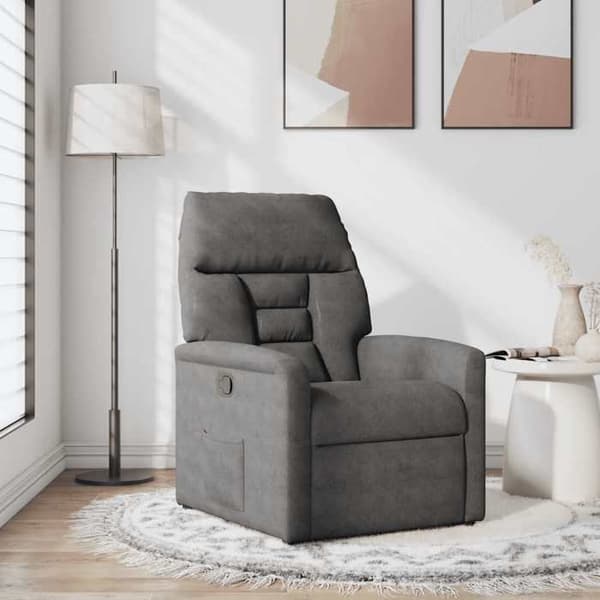 Maison Exclusive - Tummanharmaa mikrokuosisohva