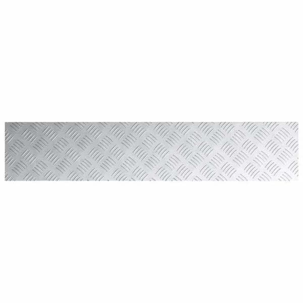Maison Exclusive - Gåflade 4 pc 100 x 20 cm Sølv Aluminium Rektangulær