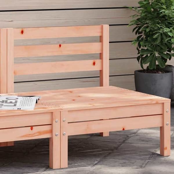 Havemøbel - EKSKLUSIVT HUS - Modulerbart - Massivt Douglas-træ - Lamel-design - Komfortabel ryg