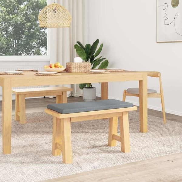 Maison Exclusive - Bänkdyna Ljusgrå Djup 35 cm