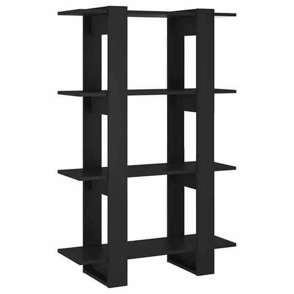 Maison Exclusive - Bibliotek/Rumseparator Sort 80x30x123,5 cm
