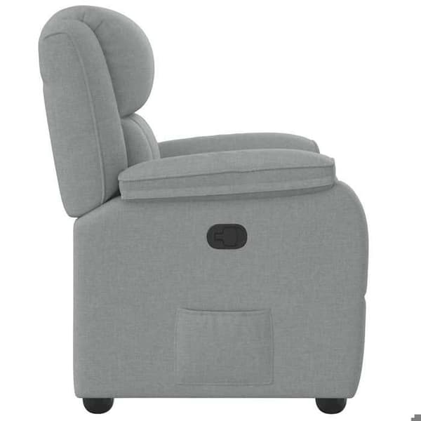 Maison Exclusive - Lätt grå recliner i tyg