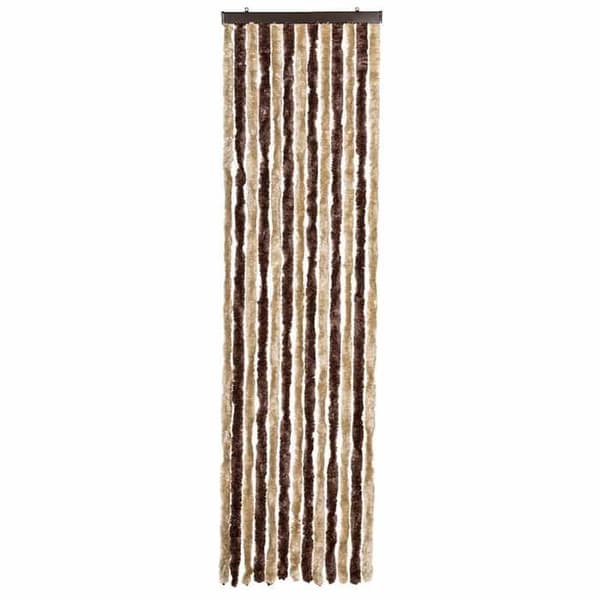 Maison Exclusive - Beige og lys brun myggenet 56 x 185 cm Chenille